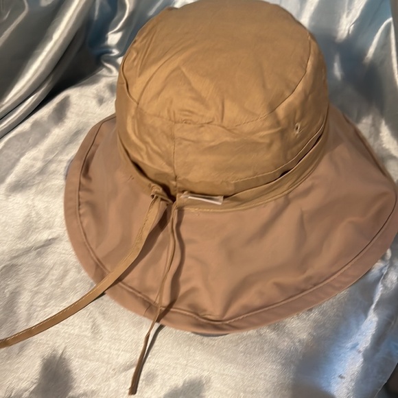 Natural hat, collapsible, UPF 50+ sun protection, water friendly, NWT, Traveler - Picture 5 of 9